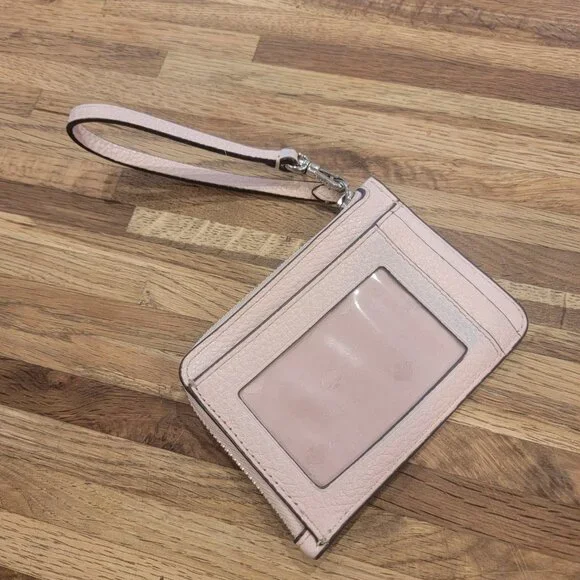 Kate Spade Pink Wallet/Card Case with Key Ring - Picture 4 of 11
